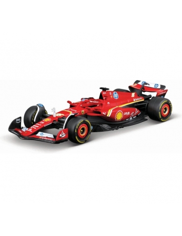 Bburago Ferrari SF-24 1:43 – 16 Leclerc 2024 F1 bolido modeliukas