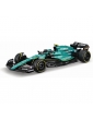Bburago Aston Martin AMR23 1:43 – 14 Fernando 2023 F1 bolido modeliukas su pilotu