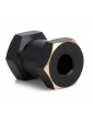 Žalvariniai ratų adapteriai 12 mm juodi RC kopimo modeliams – CyborgShop