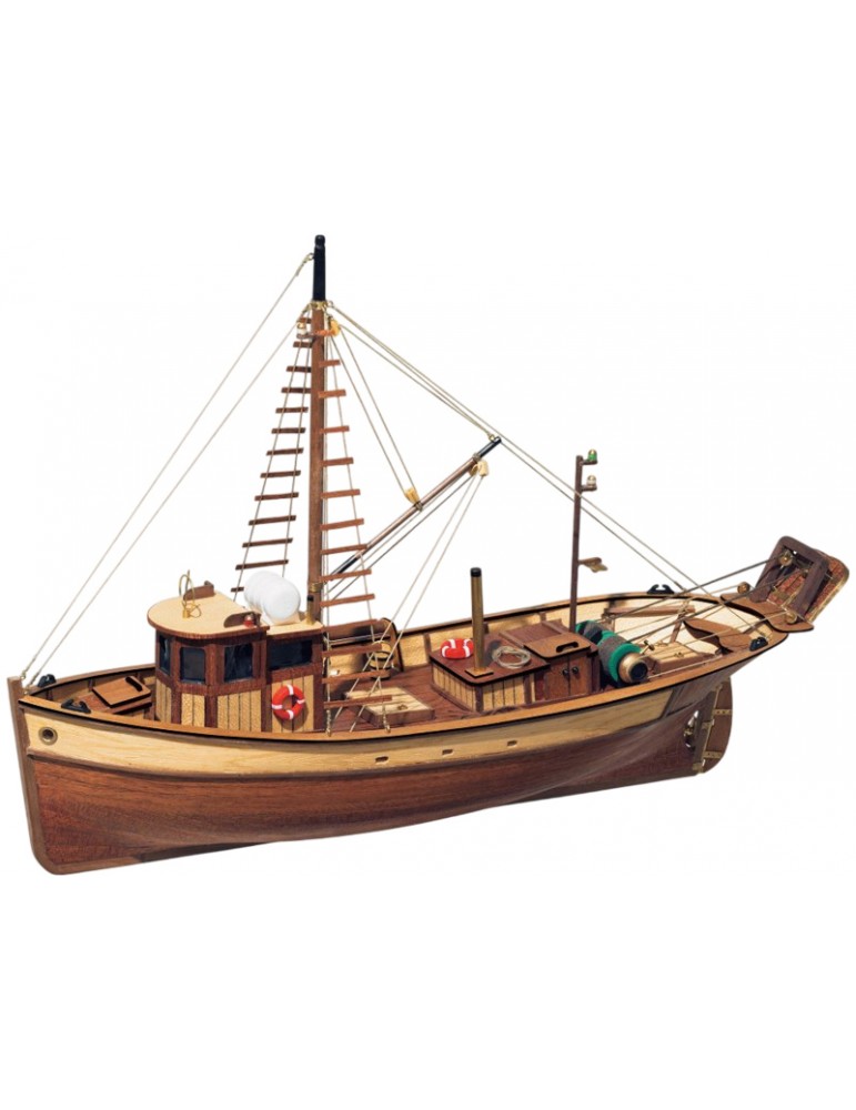 OCCRE Palamos Fischkutter Standmodellbausatz 1:45