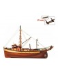 OCCRE Palamos Fischkutter Standmodellbausatz 1:45