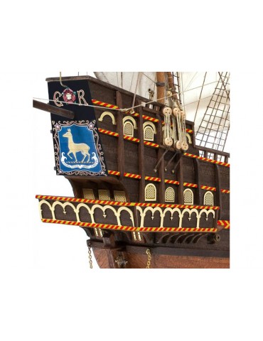OCCRE HMS Golden Hind Standmodellbausatz 1:85
