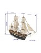 OCCRE HMS Terror Standmodellbausatz 1:75