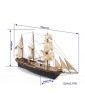 OCCRE HMS Endurance Standmodellbausatz 1:70