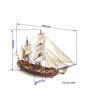 OCCRE La Candelaria Standmodellbausatz 1:85