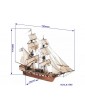 OCCRE Corsair Standmodellbausatz 1:80