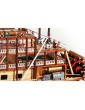 OCCRE Mississippi Heckraddampfer Standmodellbausatz 1:80