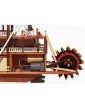 OCCRE Mississippi Heckraddampfer Standmodellbausatz 1:80