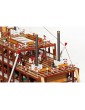 OCCRE Mississippi Heckraddampfer Standmodellbausatz 1:80