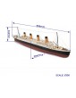 OCCRE Titanic Standmodellbausatz 1:300