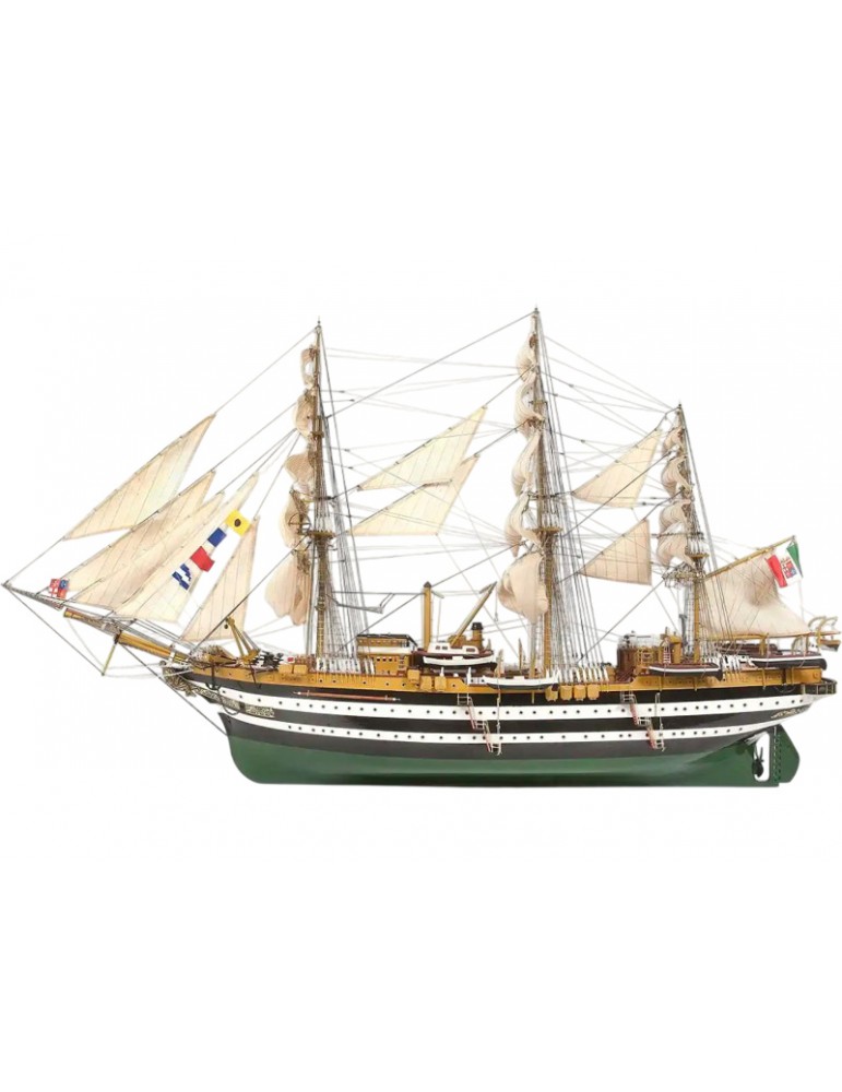 OCCRE Amerigo Vespucci Standmodellbausatz 1:100 mit Segelsatz
