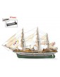 OCCRE Amerigo Vespucci Standmodellbausatz 1:100 mit Segelsatz