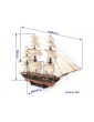 OCCRE Belle Poule Standmodellbausatz 1:90