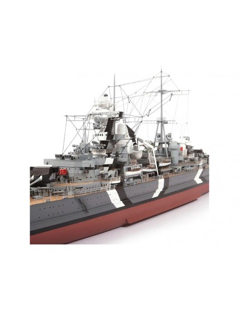 OCCRE Prinz Eugen Schlachtschiff Standmodellbausatz 1:200