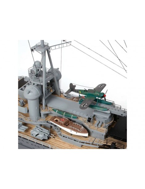 OCCRE Prinz Eugen Schlachtschiff Standmodellbausatz 1:200