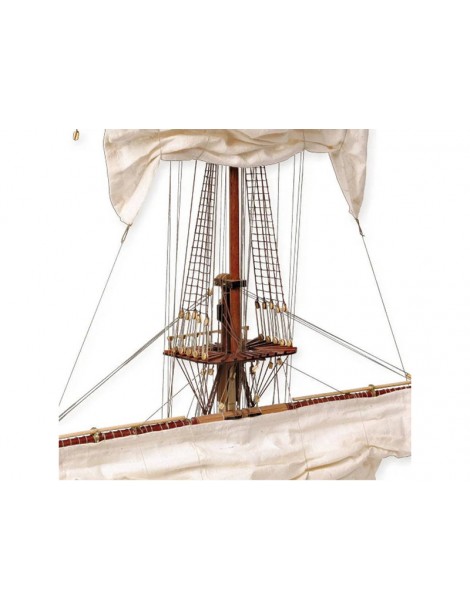 OCCRE Sant sima Trinidad Mast Standmodellbausatz 1:90