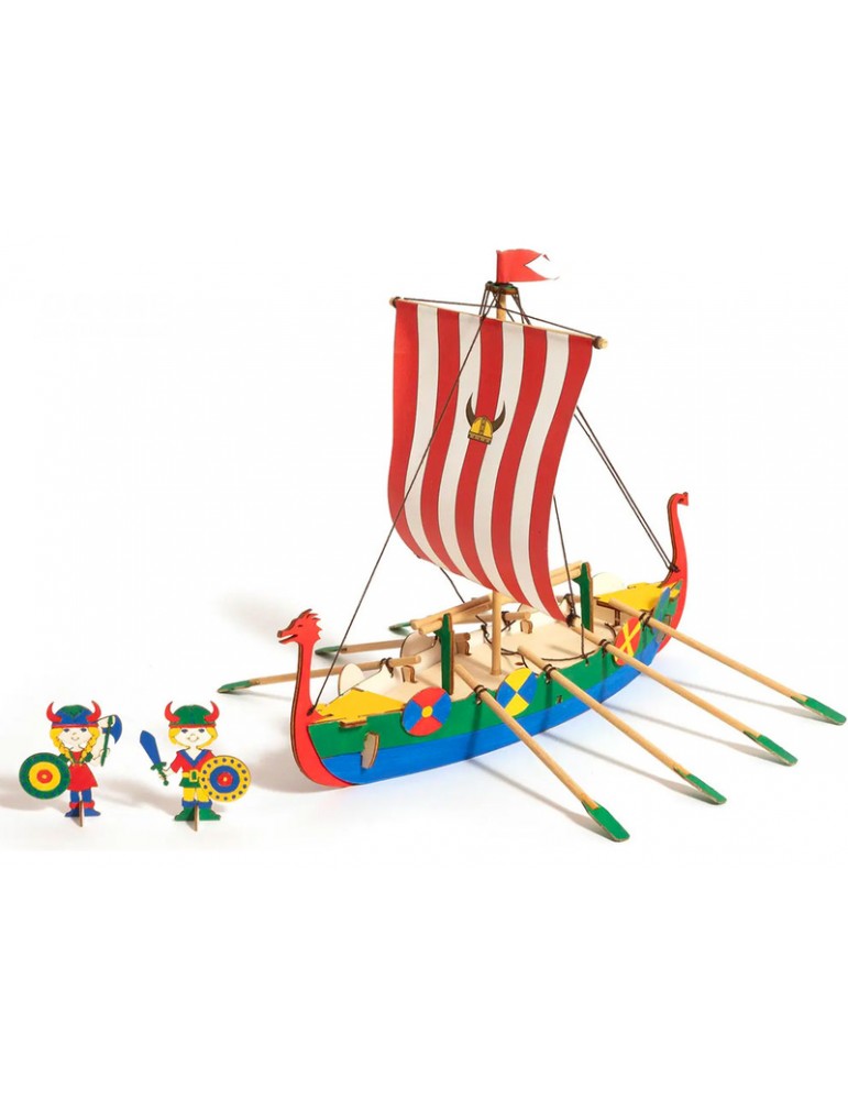 OCCRE Vikinger Boot Bausatz f r Kinder