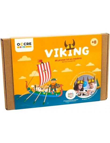 OCCRE Vikinger Boot Bausatz f r Kinder