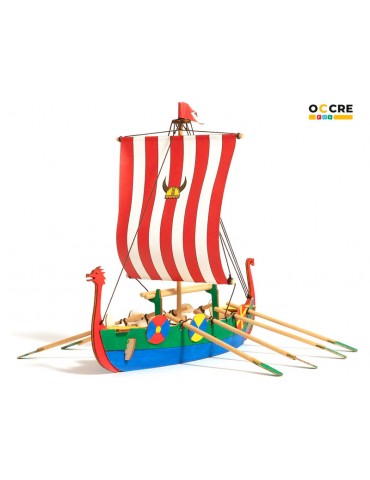 OCCRE Vikinger Boot Bausatz f r Kinder