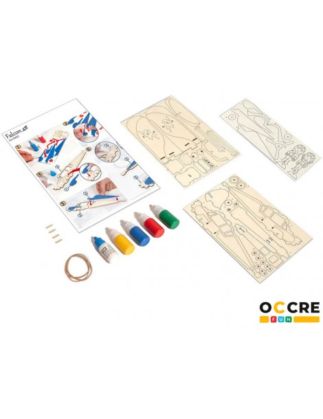 OCCRE Flugmodel Falcon Bausatz f r Kinder