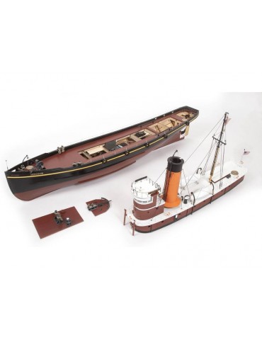 Hercules amerikietiškas laivo vilkikas 1:50 medinis modelis – CyborgShop
