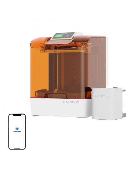 Creality Halot X1 Combo 3D spausdintuvas su AFU moduliu 16K | CyborgShop