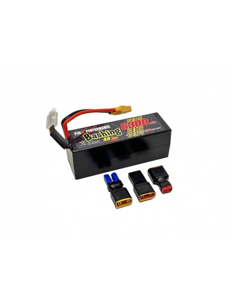 Pink Bashing LiPo 4S 14.8V 6300mAh 50C Multi akumuliatorius – CyborgShop