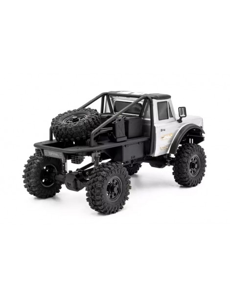 RTR Truck Trial HOBBYTECH CRX18 Flat Cage 4x4 - Silver