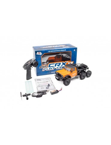 RTR Truck Trial HOBBYTECH CRX18 Flat Cage 6x6 - Orange