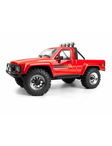 HPI Venture18 Toyota Hilux SR5 1985 Red 1:18 RC krawler modelis – CyborgShop