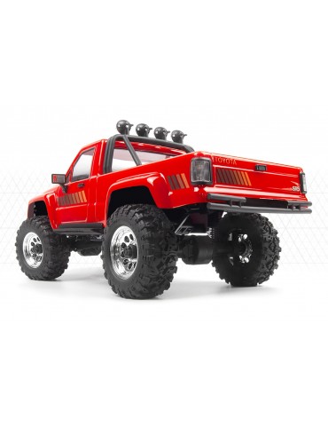 HPI Venture18 Toyota Hilux SR5 1985 Red 1:18 RC krawler modelis – CyborgShop