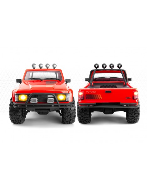 HPI Venture18 Toyota Hilux SR5 1985 Red 1:18 RC krawler modelis – CyborgShop