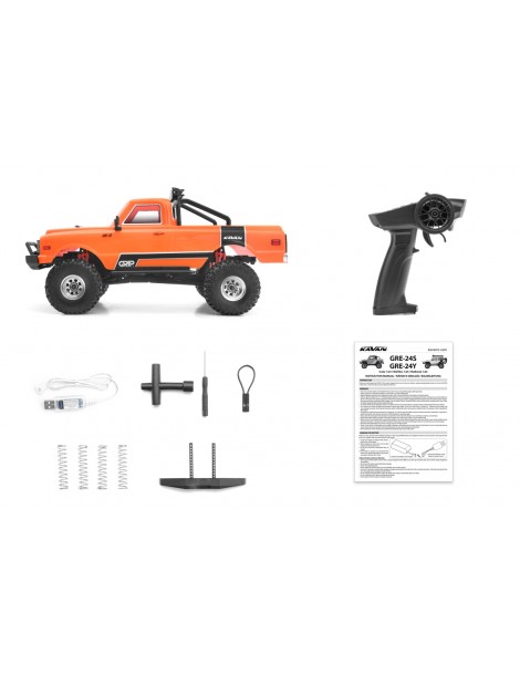 RC crawler 1:18 RTR 4WD oranžinis kopimo modelis – CyborgShop