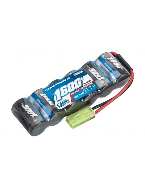 LRP XTEC Race Pack NiMH 7.2V 1600mAh Mini-Tamiya akumuliatorius – CyborgShop