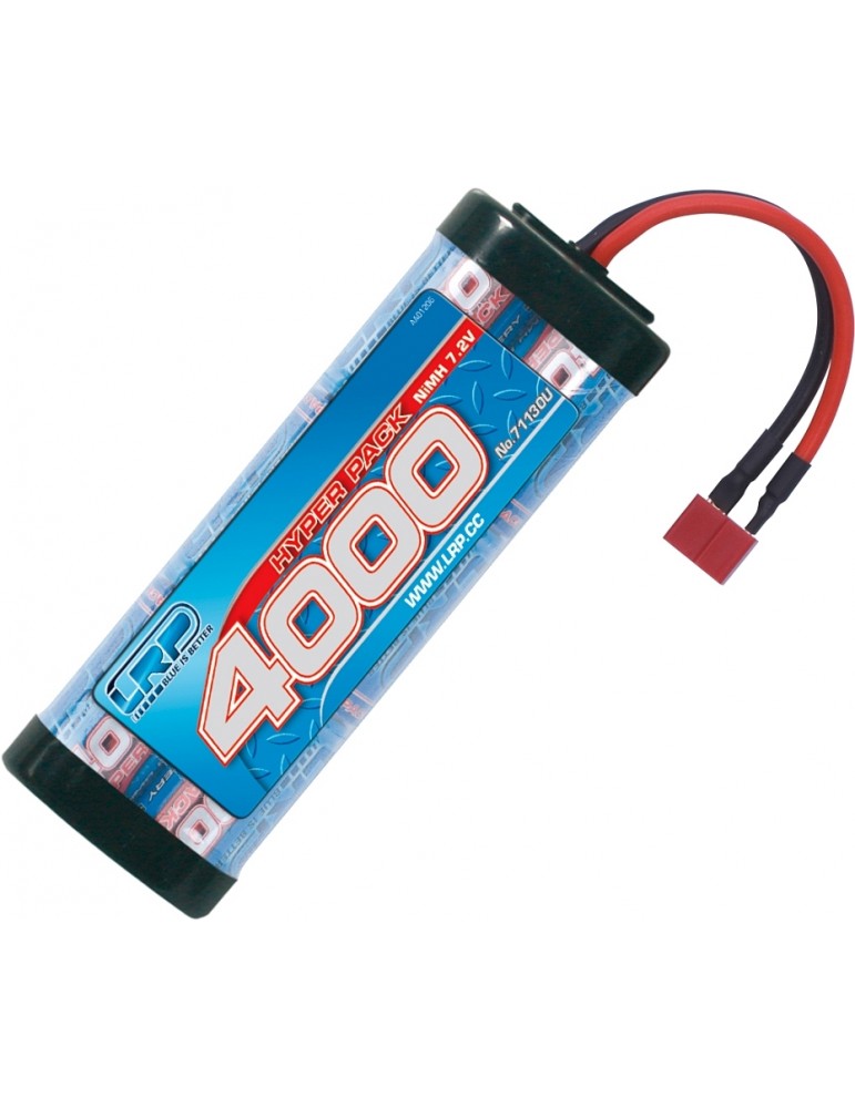 LRP Hyper Pack 4000 - 7.2V - 6-cell NiMH Stickpack - US