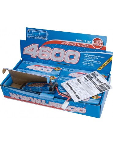 LRP Hyper Pack 4600 - 7.2V - 6-cell NiMH Stickpack