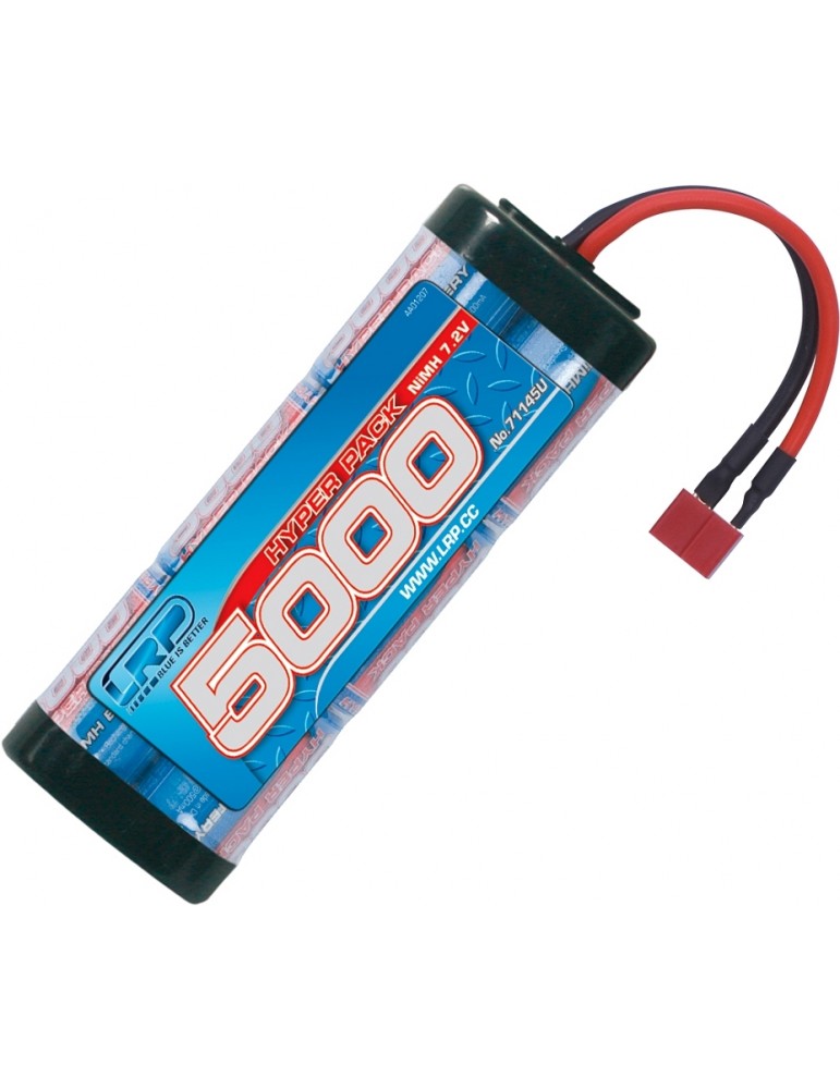 LRP Hyper Pack 5000 - 7.2V - 6-cell NiMH Stickpack - US