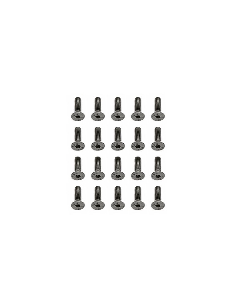 Screws, M3x10 mm FHCS