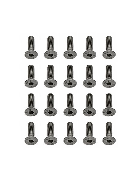 Screws, M3x10 mm FHCS