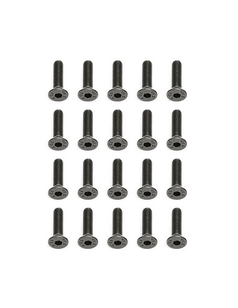 Screws, M3x12 mm FHCS