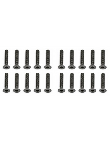 Screws, M3x16 mm FHCS