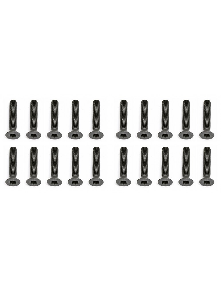 Screws, M3x16 mm FHCS