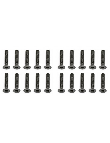 Screws, M3x16 mm FHCS