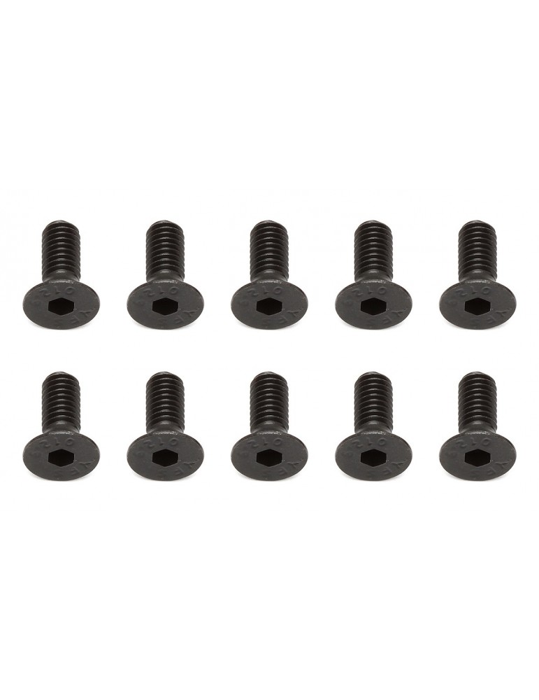 Screws, M4x10 mm FHCS