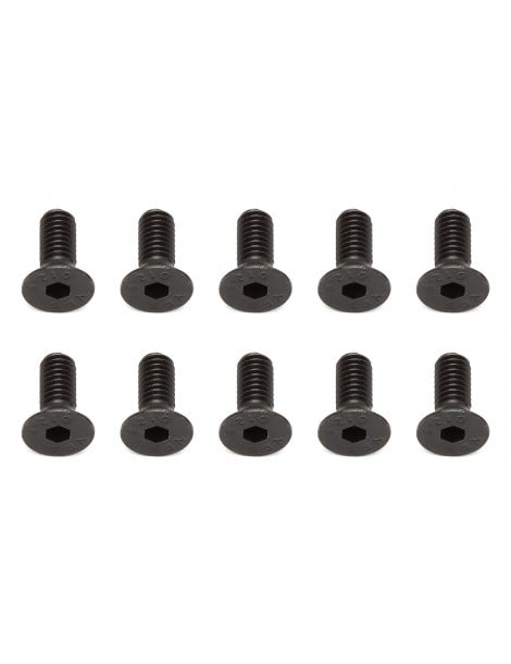 Screws, M4x10 mm FHCS