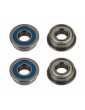 FT Bearings 6x13x5mm, flanged, 4 Pcs.