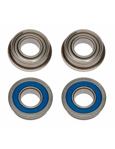 FT Bearings, 8x16x5 mm, flanged, 4 Pcs.