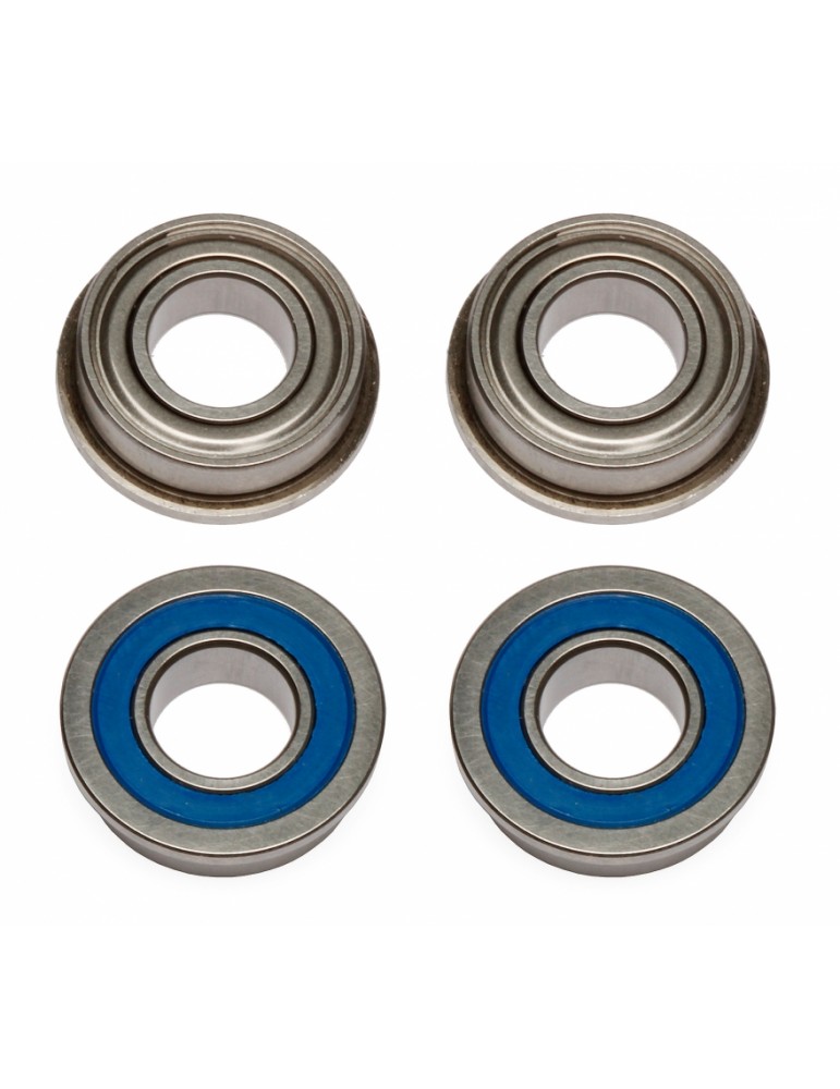 FT Bearings, 8x16x5 mm, flanged, 4 Pcs.