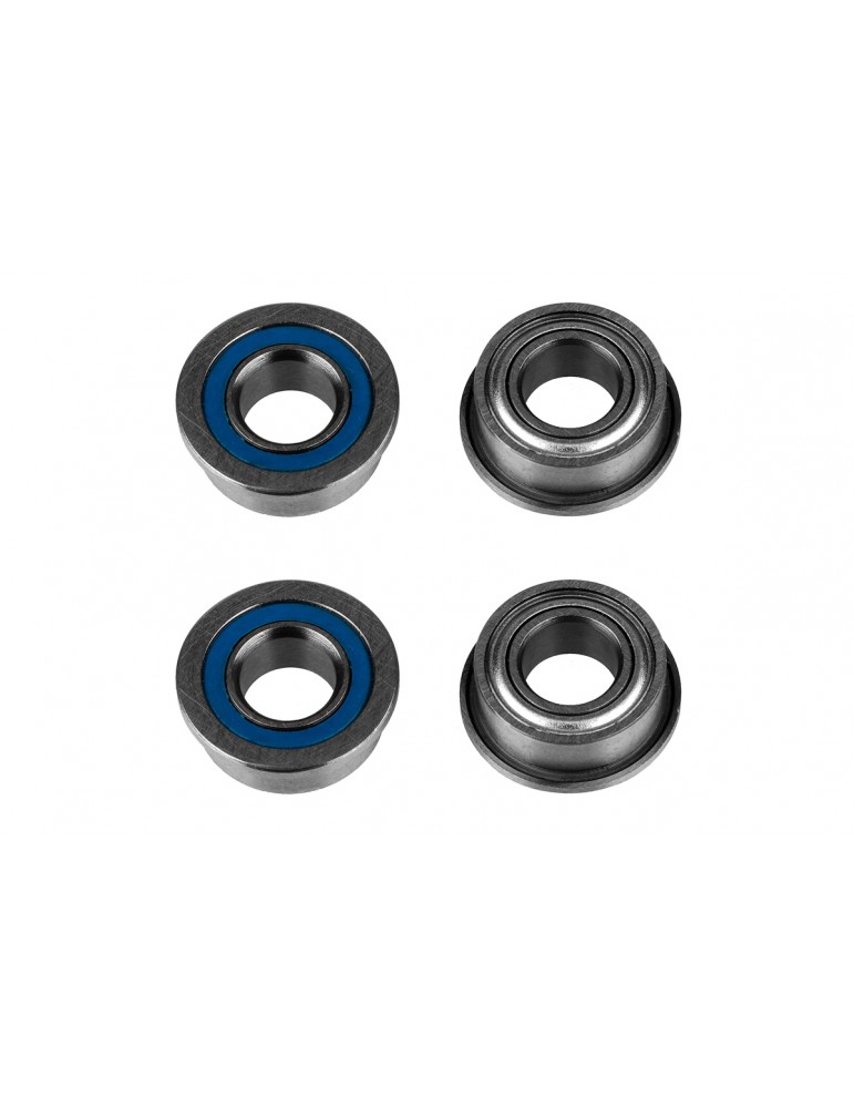 FT Bearings, 5x10x4mm, flanged, 4 Pcs.