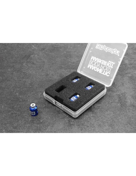 Body Post Marker kit Blue - 1/10scale Model Cars